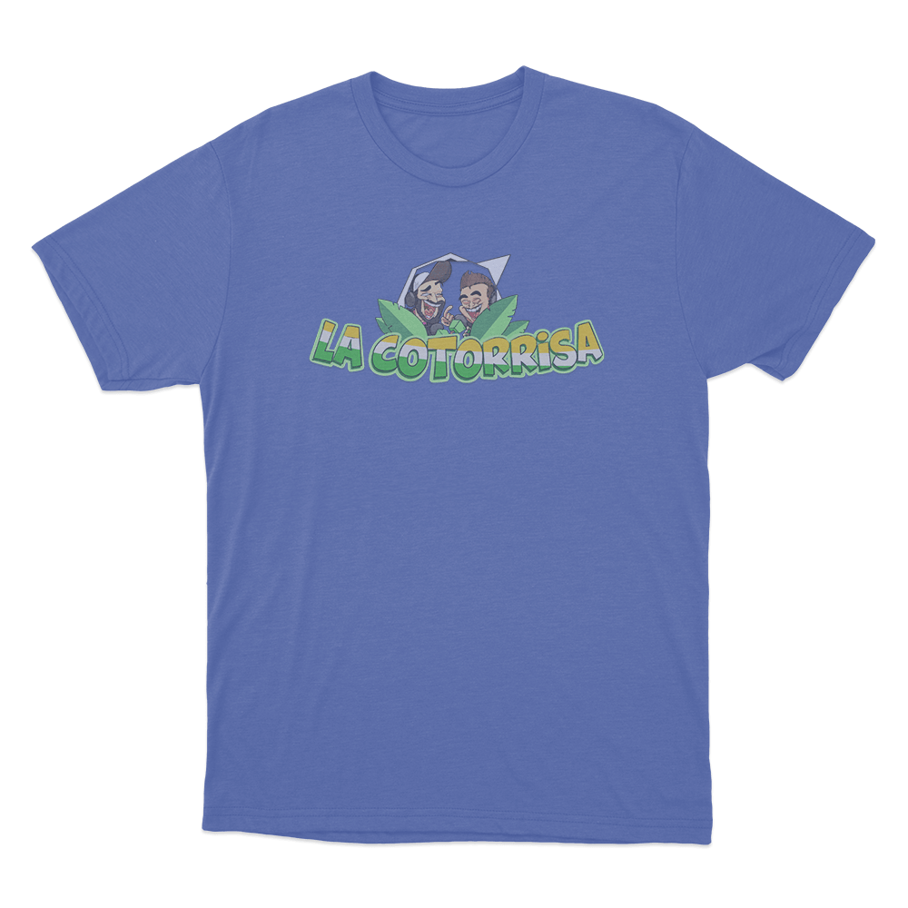 La Cotorrisa En Las Nubes Logo Unisex T Shirt Blue La Cotorrisa En Las Nubes Logo Unisex T Shirt Blue