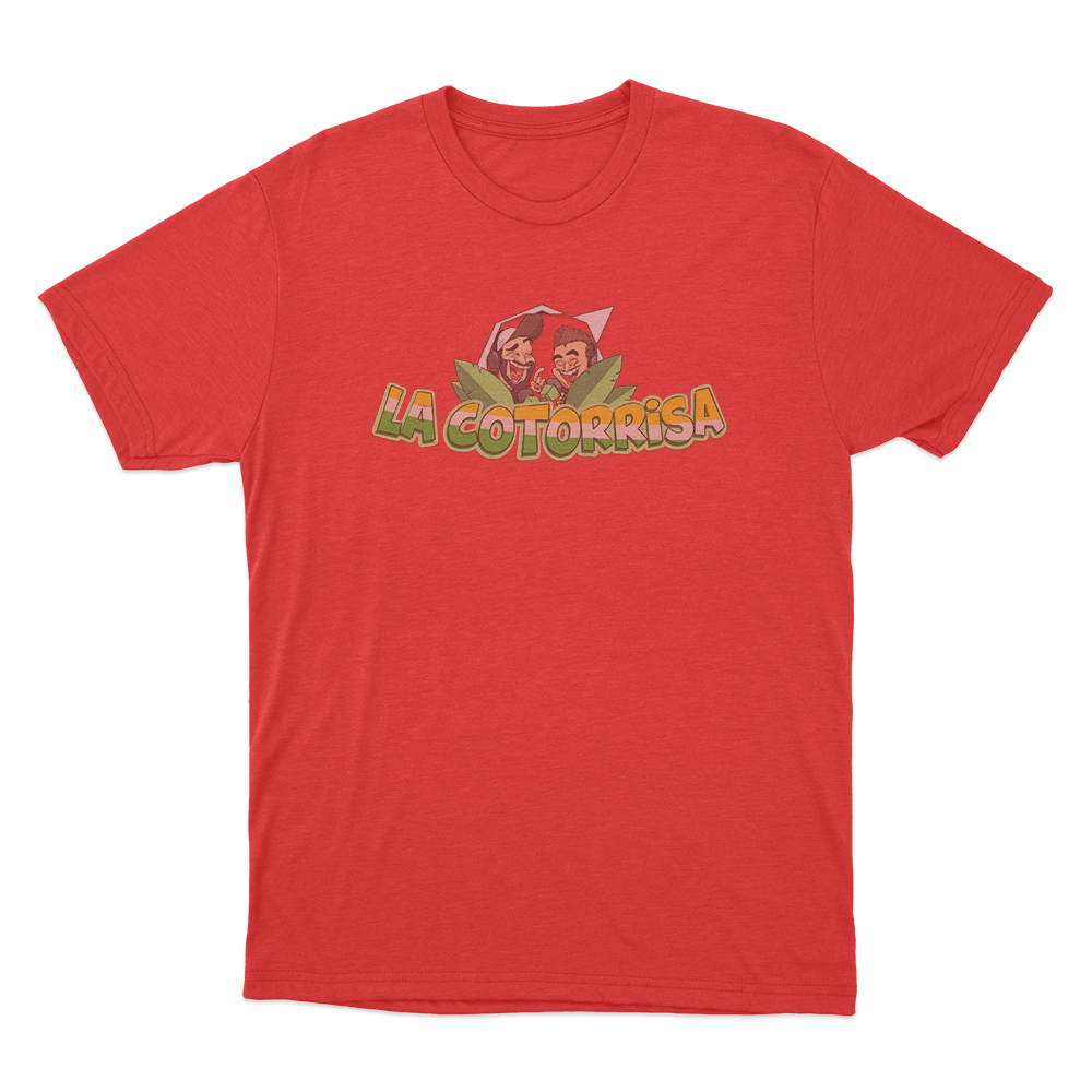 La Cotorrisa En Las Nubes Logo Unisex T Shirt Red La Cotorrisa En Las Nubes Logo Unisex T Shirt Red