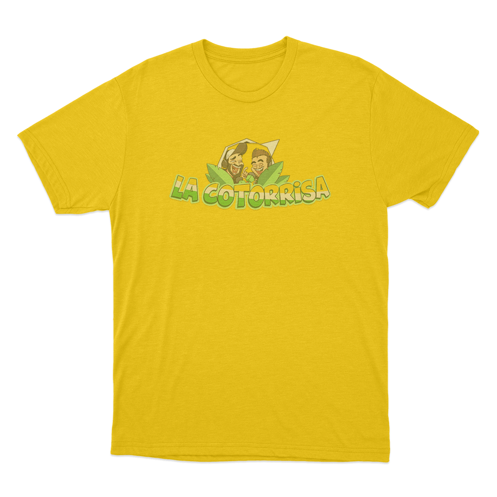 La Cotorrisa En Las Nubes Logo Unisex T Shirt Yellow La Cotorrisa En Las Nubes Logo Unisex T Shirt Yellow