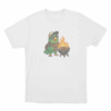 La Cotorrisa Grilling Parrot Mascot Unisex T Shirt White