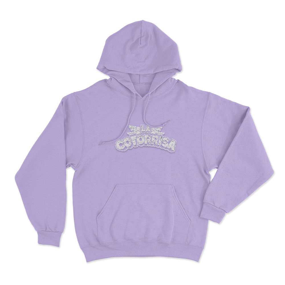 La Cotorrisa Vintage Leaf Logo Unisex Hoodie Purple La Cotorrisa Vintage Leaf Logo Unisex Hoodie Purple