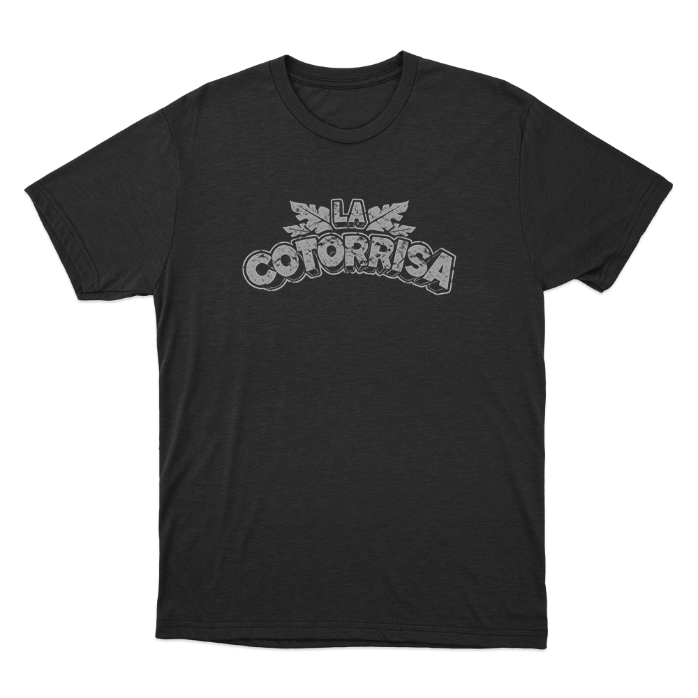 La Cotorrisa Vintage Leaf Logo Unisex T Shirt Black La Cotorrisa Vintage Leaf Logo Unisex T Shirt Black